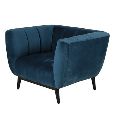 Fauteuil Velours AMARO
