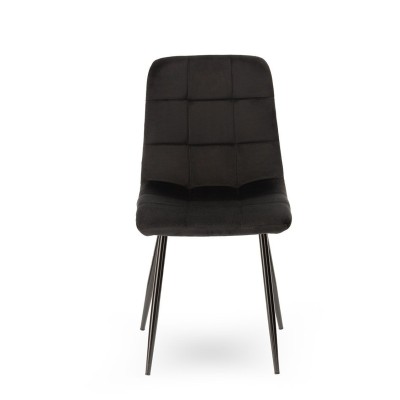 Chaise velours MANTA -...